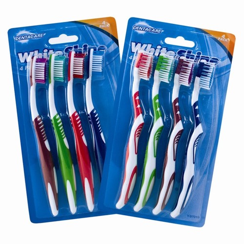 Brandneue DentaCare WhiteShine Zahnbürsten - 4er-Pack  - Bild 1 von 5