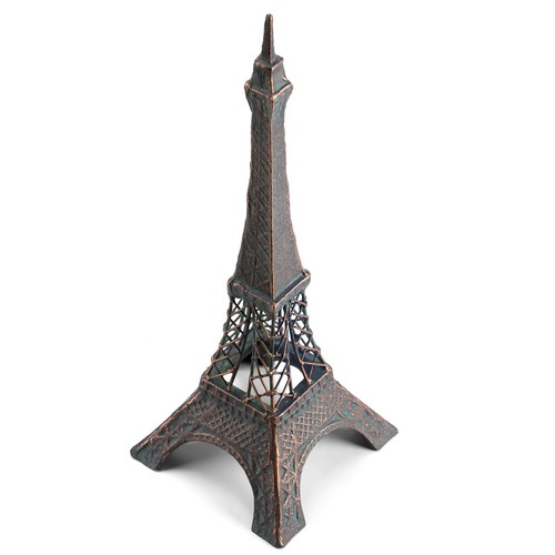 Innovative Cast Iron Paris Eiffel Tower Garden Sculpture Indoor Outdoor Decor - Picture 4 of 4