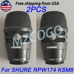 SHURE RPW174 KSM8 マイクロホンカプセル（ブラック） RPW174 - KSM8 Wireless Capsule for Black Shure Transmitters