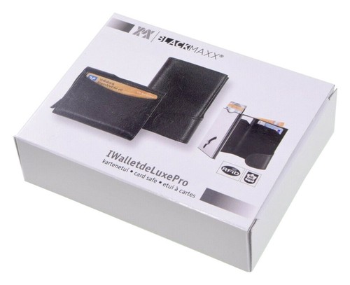 RFID Geldbörse Leder TÜV geprüft Kreditkartenetui Geldbeutel Kartenschutzhülle - Bild 8 von 8