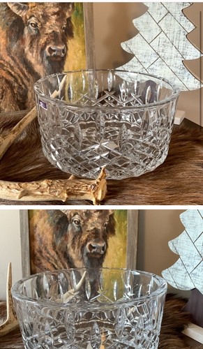 IOB Marquis By Waterford Lead Crystal Markham Bowl 9 Inch - Picture 2 of 6