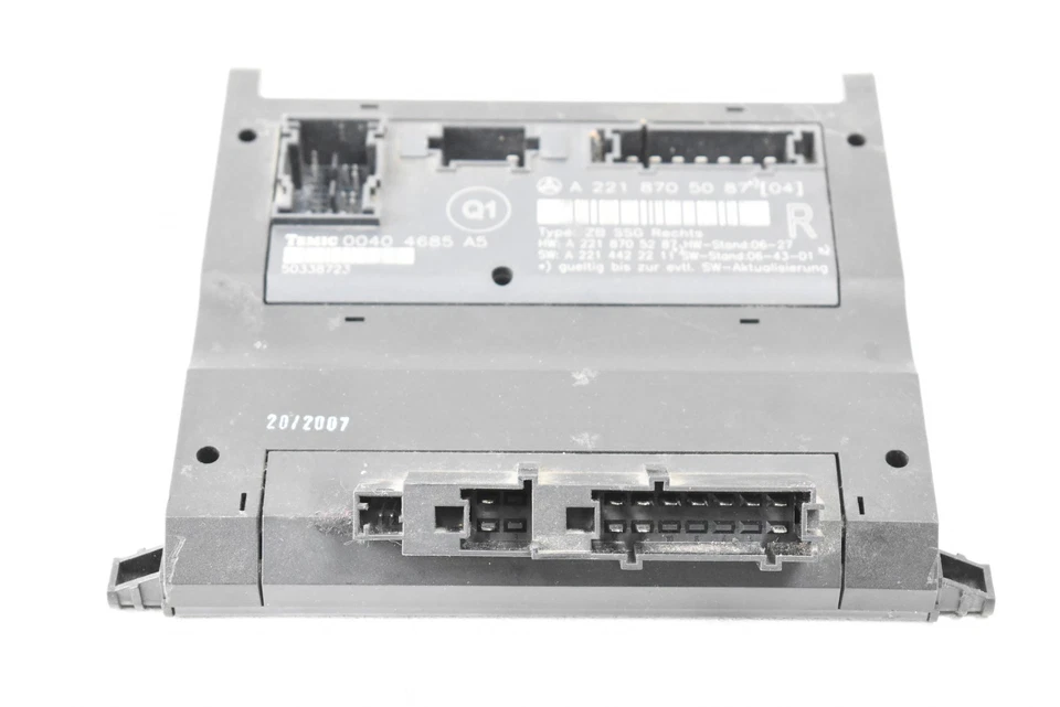 Módulo de asiento de pasajero Mercedes-Benz S550 2007-2013 OEM Foto 3 de 4