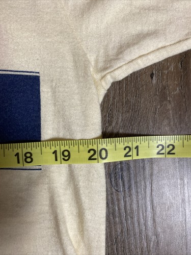 Vintage Single Stitch 1981 San Diego Marathon T Shirt Size XL square pan pizza - Picture 7 of 8