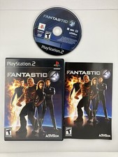 Fantastic 4 Sony PlayStation 2 PS2 Complete CIB Tested