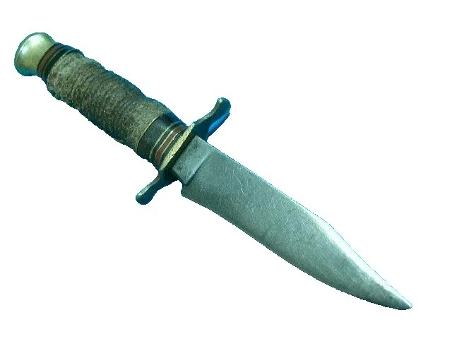 Vintage de colección Sheffield caza Cuchillos de Hoja Fija producidos en fábricas