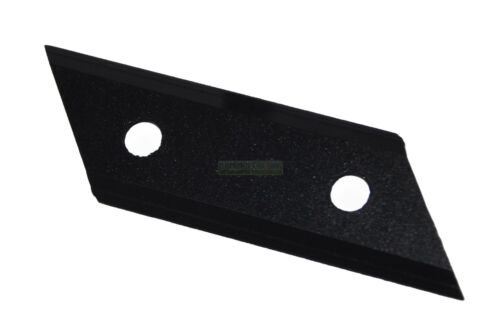 2 X 10,4 CM Messer für Lidl King Craft KCGH 2400 F Häcksler - Bild 2 von 2