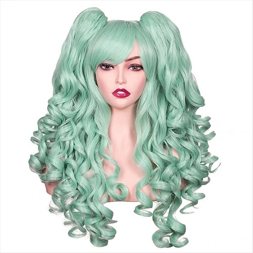 New Women Synthetic Hair Long Curly Cosplay Wig Wigs for Party - Picture 11 of 30