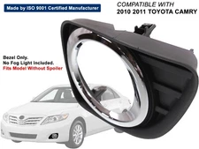 Toyota Camry 2010 2011 Fog Lamp Bezel Without Spoiler Driver Left Side TO1038131