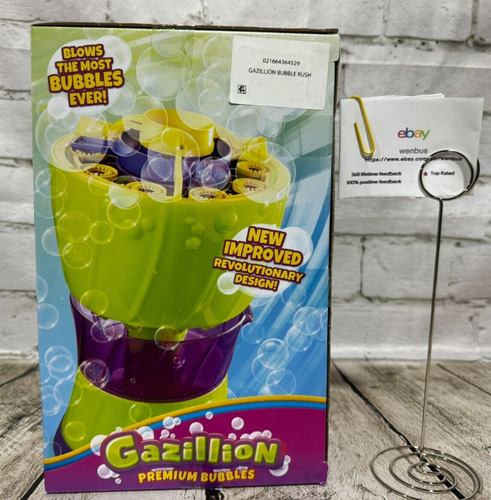 Funrise - Gazillion Bubble Rush Purple/Green NEW - Picture 2 of 5