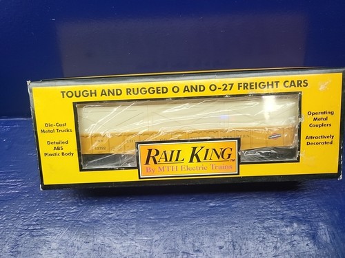 Rail King MTH Chicago Northwestern Semi Scale Gondoloa & 3 Crates RK-7205L - Picture 1 of 2