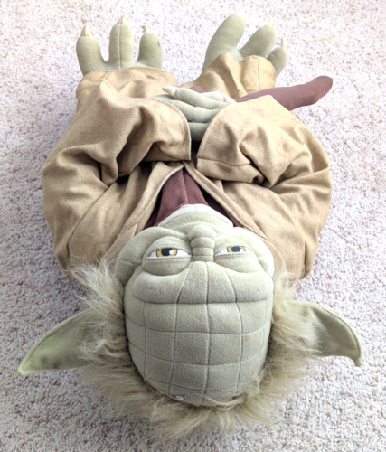 Ausgezeichnete lebensgroße 26 Zoll Star Wars Yoda Plüsch Pepsi Werbefigur - Bild 4 von 10