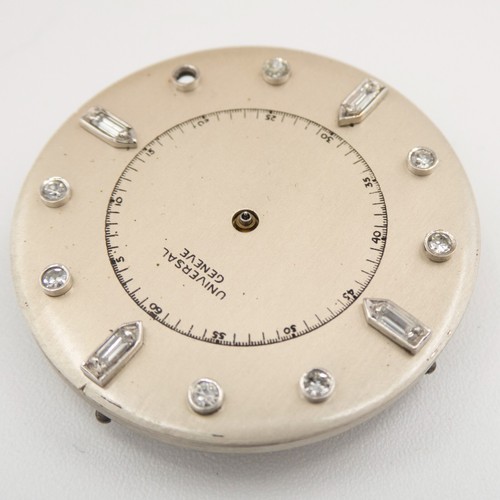 Vintage Universal Genève Caliber 139 Automatic Wristwatch Movement, Diamond Dial - Picture 5 of 7