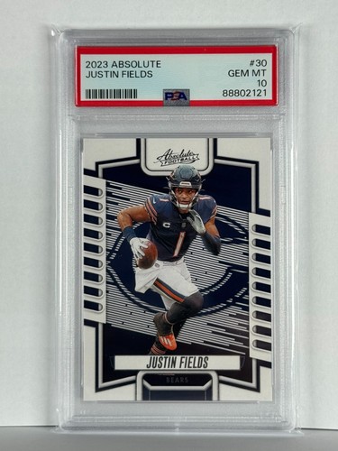 PSA 10 2023 Panini Absolute Justin Fields #30  - Bild 1 von 2