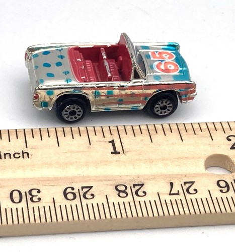Lincoln Continental Convertible Cromo Micro Machines Galoob 1989 '65 Vintage - Imagen 4 de 6