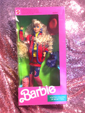 1990 Vintage Designer UNITED COLORS OF BENETTON Barbie #9404 NRFB
