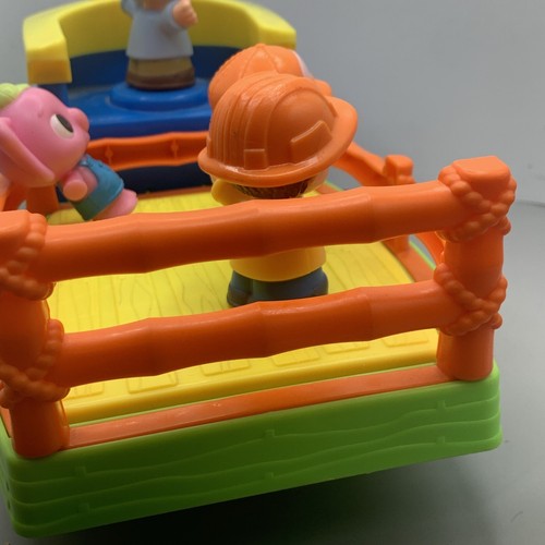 Little People Choo Choo Zoo Zug Fisher Price - 4 Figuren funktioniert Kleinkind Spielzeug - Bild 11 von 12