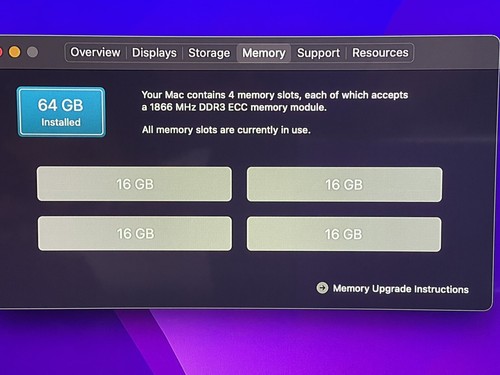 Apple Mac Pro 6.1 + Final Cut Pro & Logic Pro/ 12 Core/2xD700/64Gb/NEW 4Tb NVMe - Picture 4 of 16