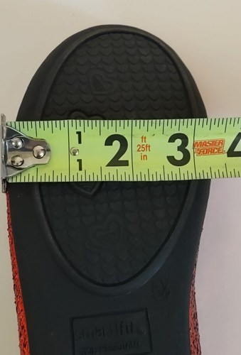 Smart Fit Girls 51/2 Red Sparkle Glitter Slip on Shoes - Picture 10 of 10