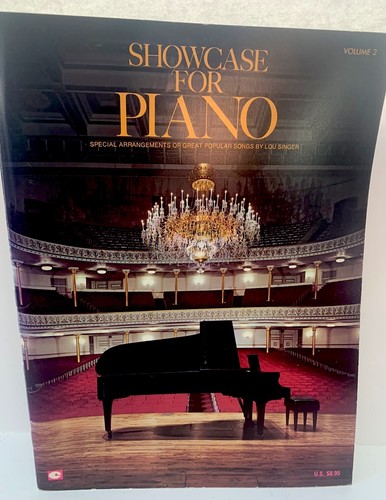 Vitrina para piano libro de partituras 20 grandes canciones americanas cancionero - Imagen 2 de 4