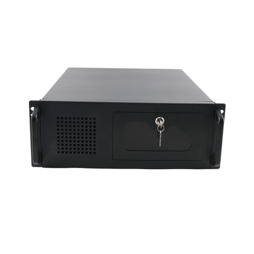 Wisząca szafka serwerowa 4U czarna do montażu 450x430x177 - Zdjęcie 5 z 16