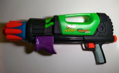 Nerf SuperMaxx 3000 Larami Dart Blaster Air Pressure 1996 Super Max RETRO 90'S