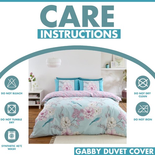 Duvet Cover Set Reversible Single Double King Size Quilt Covers Soft Bedding - Picture 104 of 251