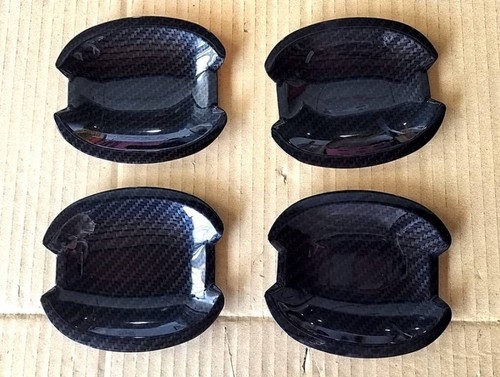 1997-2005 for Mercedes W163 M ML Door Inner Shell Caps Carbon Fiber Effect Print - Imagen 1 de 2