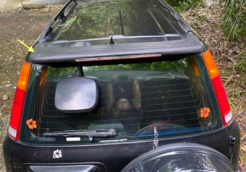 Unpainted Primer Rear Roof Window Spoiler Wing Lip For 1996-2000 Honda CRV CR-V - Picture 2 of 4