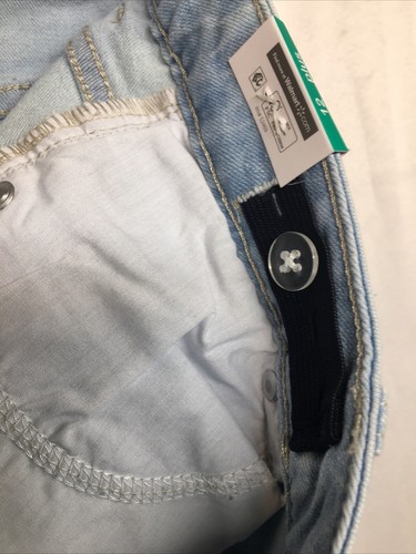 Wonder Nation Jeans 12 Plus Girls  Skinny Mid Rise Blue Stretch - Picture 16 of 17