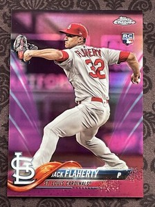 2018 Topps Chrome Update - Pink Refractor #HMT18 Jack Flaherty (RC)🔥🔥🔥