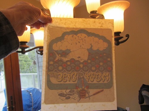 MOBY DISC (CLASSIC STORE) vintage 70s iron on t shirt transfer full size NOS - Picture 2 of 2