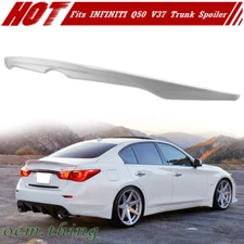 USA 2024 Fits INFINITI Q50 V37 Sedan OE Type Rear Trunk Spoiler Painted #QAB