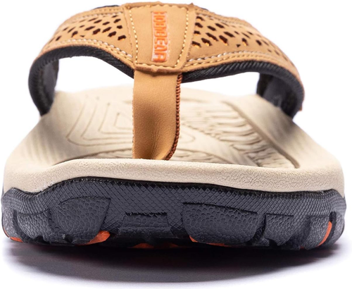 GUBARUN Mens Sport Flip Flops Comfort Casual Thong Sandals Outdoor - Picture 2 of 12