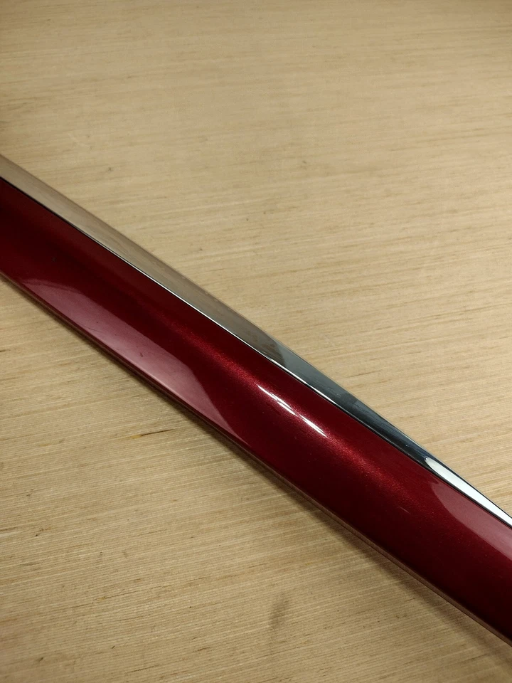 10-12 LEXUS HS250H FRONT RIGHT PASS SIDE DOOR LOWER TRIM MOLDING RED OEM - Image 3 of 4