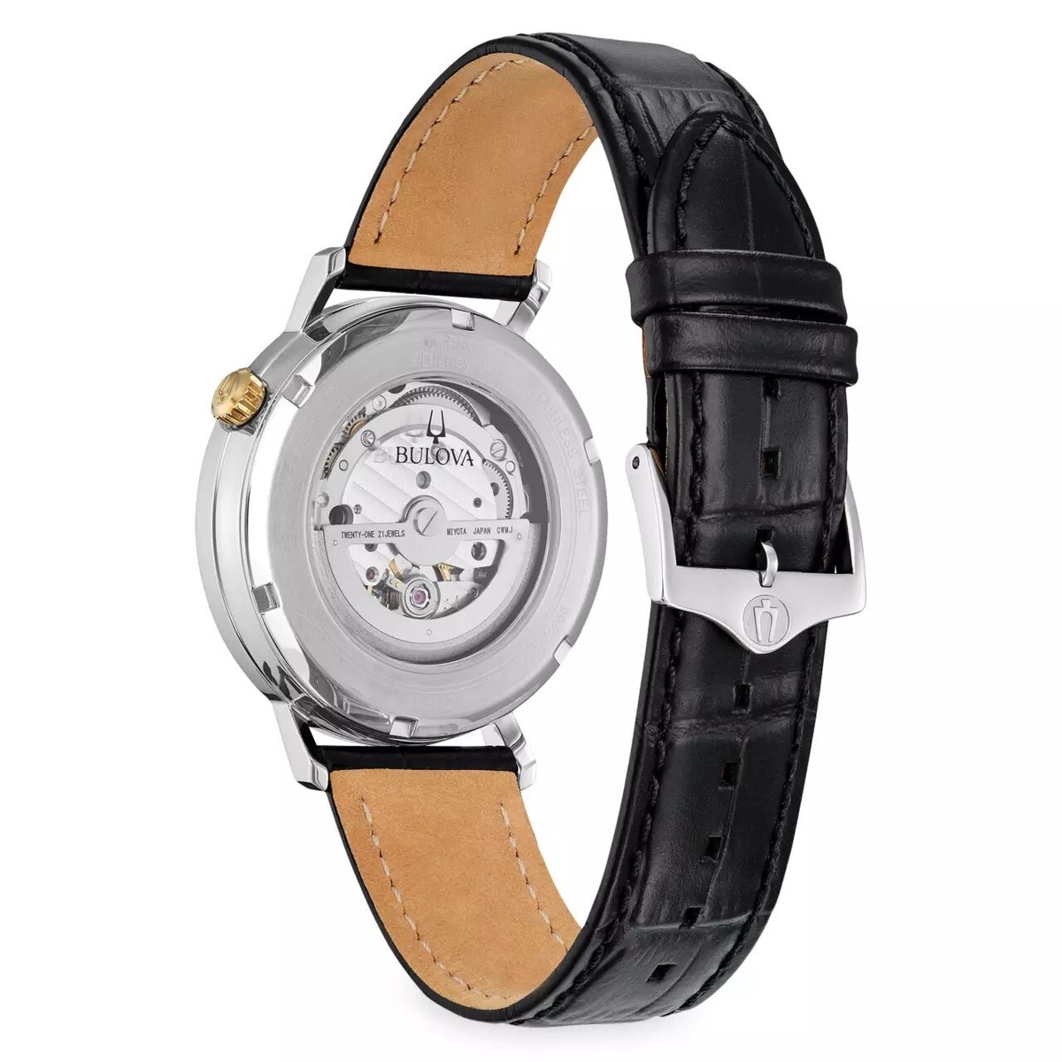 Disney Mickey Mouse Stainless Steel Watch by Bulova | eBay