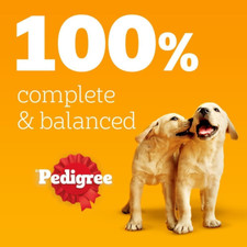Junior Wet Dog Food for Young Dogs and Puppies, 12 Pouches (12 X 100 G) 4.84 per kilo