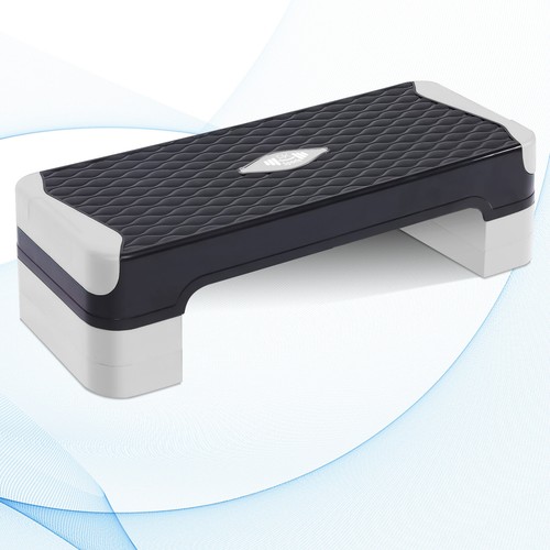 Aerobic Stepper Adjustable Height 2-3-5 Levels Exercise Stepper for Home Yoga - Picture 17 of 24