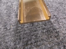 Lot of 7 JRS #44 gold Wall Holder 3/4" x 6" x 1/16" for slide in plate