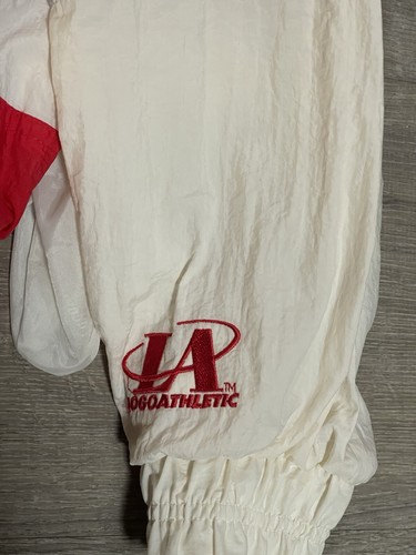 Giacca a vento vintage logo atletica 1996 Atlanta Olimpiadi USA XL full zip - Foto 4 di 16