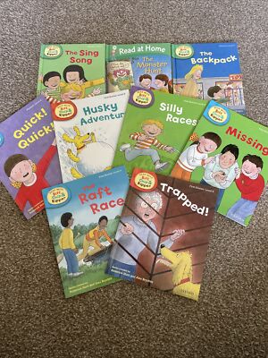 Verschiedene Lesen mit Biff Chip und Kipper Bücher lesen lernen