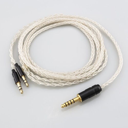 4,4 mm Equilibrado 7N OCC Enchapado en Plata Cable para 2x3,5 mm Hifiman Ananda - Imagen 9 de 12
