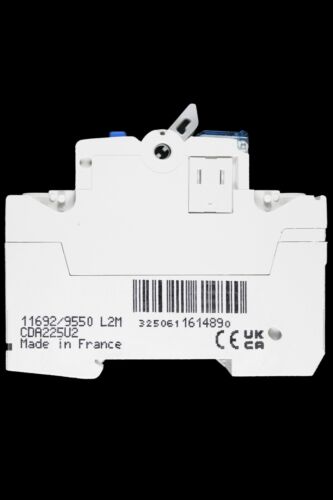 Hager 25 AMP 30 mA DOPPELPOL RCCB TYP A CDA225U 161489 - Bild 2 von 7