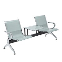 Salon Barber Airport Reception Waiting Room Porch Bench 2-seat & 1-table Set Salon Barber Airport Reception Waiting Room Porch Bench 2-seat & 1-table Set