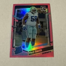 2023 Panini Donruss Optic Mazi Smith Rated Rookie Optic Pink Prizm #228