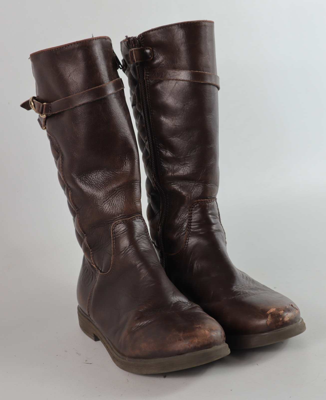 Russell & Bromley mujer UK Talla 2.5 (EU 34) marrón Leather Calf Length botas Russell & Bromley 34) mujer UK Talla 2.5 (EU 34) Bromley marrón Leather Calf Length botas a1c9fc