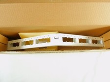 Panduit Mini-Com Angled Unshielded Patch Panel 24 Port 1RU - WHITE - CPPA24FMWWH
