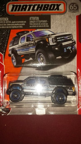 2018 Matchbox Ford F-350 Super Duty #54/125, MBX Rescue #4/30 - Picture 2 of 6