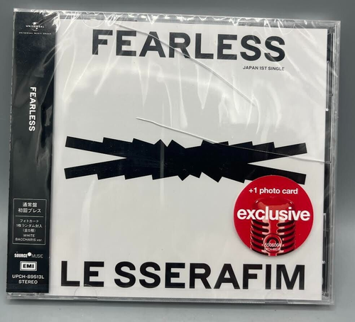 LE SSERAFIM - FEARLESS (Target Exclusive, CD) New/Sealed - Picture 1 of 2