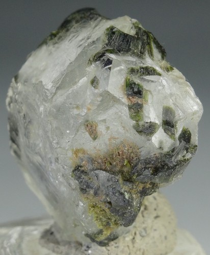 EPIDOT EINSCHLUSSQUARZ -40 KARAT GRÜNER KRISTALL AUS PAKISTAN, (Rt-111), - Bild 4 von 8