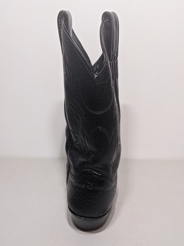 Justin Botas Vaqueras Western Clásicas Cuero Negras Para Hombre EE. UU. Talla 6.5B Hechas en EE. UU. - Imagen 13 de 20